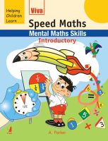 Viva Speed Maths 0 Introductory